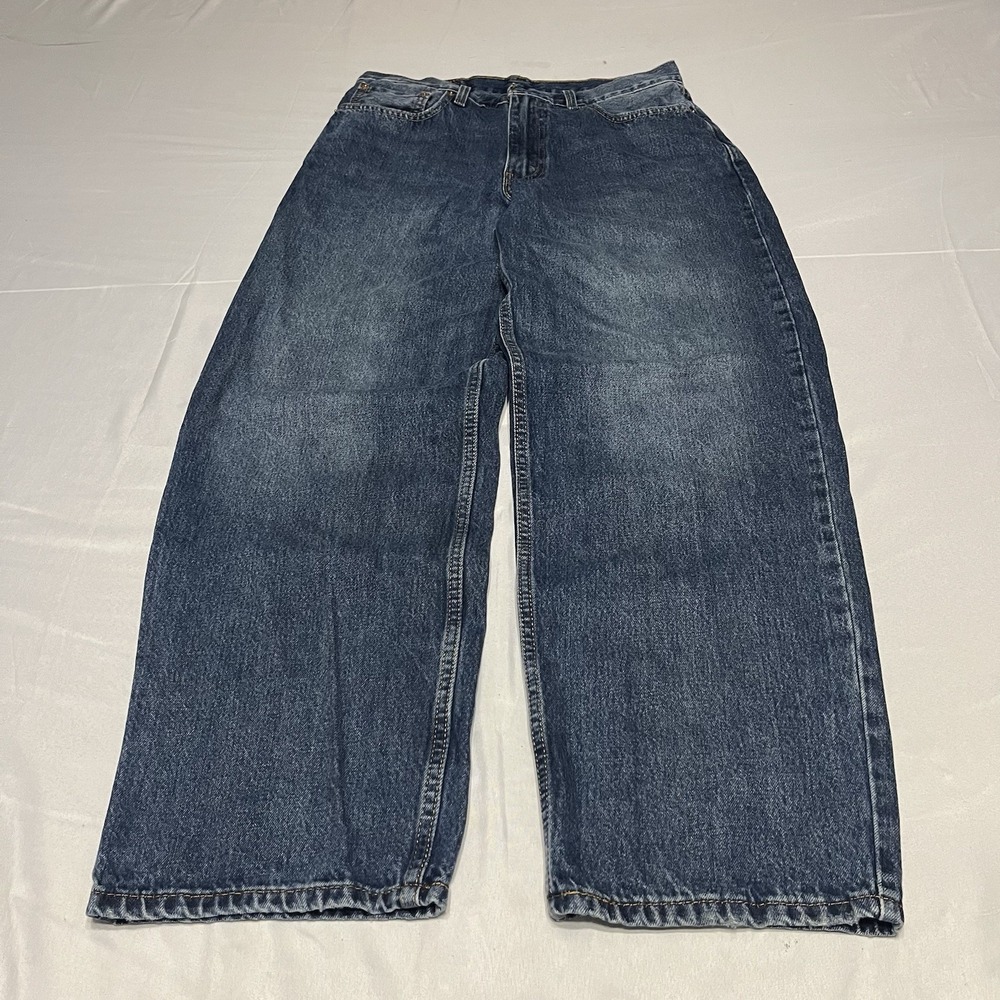 Levis 578 Jeans Mens 32x32 Fits (32x31) Blue Baggy Medium Wash Denim Skater